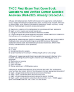 NRNP 6568 WEEK 11 FINAL EXAM LATEST 2024 WALDEN UNIVERSITY (100% VERIFIED Q & A ) BEST EXAM SOLUTION LATEST VERSION. A+ GRADED.