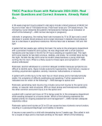 Chapter 06: Genetics, Conception, & Fetal Development Perry: Maternal Child Nursing Care, 6th Edition (2024). Questions & Answers. Graded A+.