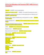 STNA Test Questions And Answers 2024