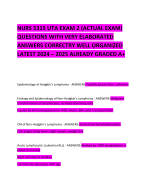 NURS 5315 UTA EXAM 2 (ACTUAL EXAM)  QUESTIONS WITH VERY ELABORATED ANSWERS CORRECTRY WELL ORGANIZED LATEST 2024 – 2025 ALREADY GRADED A+ 