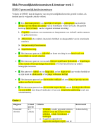 Literatuur week 1