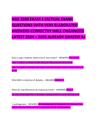 NSG 3280 EXAM 1 (ACTUAL EXAM)  QUESTIONS WITH VERY ELABORATED ANSWERS CORRECTRY WELL ORGANIZED LATEST 2024 – 2025 ALREADY GRADED A+ 