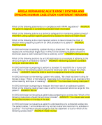 ARIELA HERNANDEZ ACUTE ONSET DYSPNEA AND SYNCOPE IHUMAN CASE STUDY 4 DIFFERENT VERSIONS