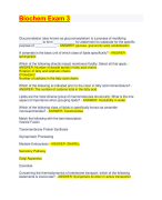 Biochem Exam 3