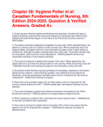 NIH Stroke Scale Group A Patient 1-6. Latest Edition 2024-2025. Already Graded A+.