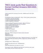 NREMT Practice Test Bank - Multiple Choice Latest Edition 2024-2025. Question with Correct, Verified Answers. Graded A+. 