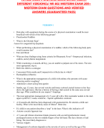 NR602 WEEK 6 iHUMAN CASE STUDY CC: RASH SOLUTIONS  AS PER MARKING SCHEME –COMPLETE EDITION