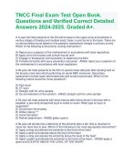 NIH Stroke Scale Group A Patient 1-6 – All Test Groups A-F (patients 1-6) Answer key Updated Spring 2023. Graded A+. 