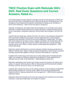 RELIAS MEDICAL SURGICAL TELEMETRY EXAM 2024 COMPLETE 150 QUESTIONS & CORRECT DETAILED ANSWERS WITH RATIONALES (VERIFIED ANSWERS) | GRADED A+