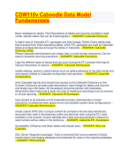 CDW110v Caboodle Data Model Fundamentals