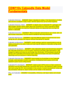 CDW110v Caboodle Data Model Fundamentals
