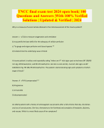 ServSafe Manager Exam 2024|2025 With Correct Answers!!