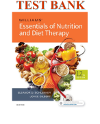 TEST BANK FOR  Nutritional Foundations and Clinical Applications: A Nursing Approach  7th Edition