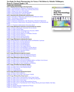 Test Bank for Pharmacology A Patient-Centered Nursing Process Approach 10th Edition By Linda McCuistion | Kathleen DiMaggio | Mary Beth Winton | JenniferYeager