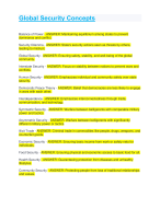 Global Security Concepts