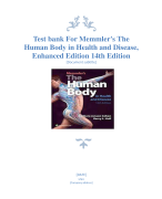 Test bank For Memmler's The  Human Body in Health and Disease Enhanced Edition 14th Edition