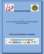 BSBA 1-4 Final Exam Questions &  Answers 2024/2025