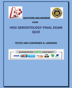 NSG 6020 Week 6 Quiz - Question  and Answers