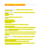 Microbiology Case Studies