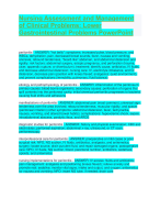 Nursing Assessment and Management of Clinical Problems: Lower Gastrointestinal Problems PowerPoint