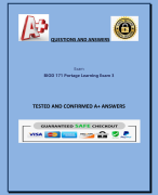 BSBA 1-4 Final Exam Questions &  Answers 2024/2025