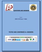 BIOS 256 Exam 1 Q&A