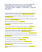 WGU D426 OA EXAM ACTUAL EXAM COMPLETE  150 QUESTIONS WITH DETAILED VERIFIED  ANSWERS (100% CORRECT ANSWERS) / ALREADY  GRADED A+