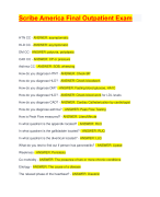Scribe America Final Outpatient Exam