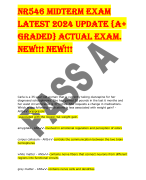 NR546 MIDTERM EXAM  LATEST 2024 UPDATE  ACTUAL EXAM.  NEW!!! NEW!!! 