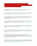 NREMT EXAM HIGHLY ELABORATED AND DETAILED QUESTIONS AND ANSWERS  ALL VERIFIED BY EXPERTS  AND POSITIVE FEEDBACK ILATEST IALREADY GRADED  BEST PASS IBRANDED!!! 