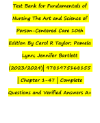 ATI RN FUNDAMENTALS  PROCTORED EXAM QUESTIONS  WITH ANSWERS 2023-2024