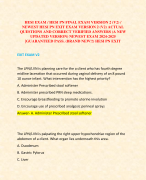 HESI EXAM / HESI PN FINAL EXAM VERSION 2 (V2) / NEWEST HESI PN EXIT EXAM VERSION 2 (V2) ACTUAL QUESTIONS AND CORRECT VERIFIED ANSWERS (A NEW UPDATED VERSION) NEWEST EXAM 2024-2025 |GUARANTEED PASS. (BRAND NEW!!) HESI PN EXIT