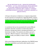 NR 546 MIDTERM EXAM / NR546 PSYCHOPHARM MIDTERM / ACTUAL PSYCHOPHARM NR546 MIDTERM EXAM 2024 APPROVED QUESTIONS AND WELL ELABORATED ANSWERS (100% CORRECT VERIFIED ANSWERS) NEWEST EXAM 2024 |ALREADY GRADED A+ (BRAND NEW!!)