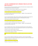 ATI RN Pediatric Nursing 2024 EXAM COMPLETE 2 VERSIONS WITH 140  QUESTIONS AND CORRECT DETAILED ANSWERS (VERIFIED ANSWERS) |ALREADY  GRADED A+ GUARANTEED PASS==