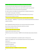 HESI EXIT EXAM FOR 2024 UPDATE WITH CORRECT QUESTIONS AND ANSWERS