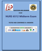 NURS 6512 Midterm Exam