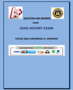 OHIO NOTARY EXAM