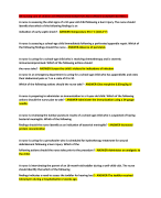 NCLEX RN Actual Exam Test Bank of Real Questions & Answers LATEST 2024/2025 UPDAT