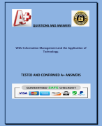 BSBA 1-4 Final Exam Questions &  Answers 2024/2025