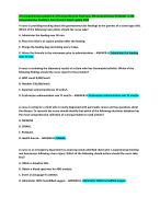 NUR 1211 Medical Surgical Exam 2- Questions and Answers 2024 UPDATE GUARANTEED TO PASS