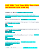 GMS 6474 Final Exam2024 Questions  and Answers (GRADEDA+)