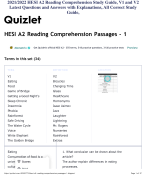 2022 RN HESI EXIT EXAM - Version 1 (V1) All 160 Qs & As Included - Guaranteed Pass A+!!! (All Brand New Q&A Pics Included)