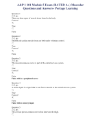 2023 BIOD 151 ANATOMY AND PHYSIOLOGY 1 PORTAGE LEARNING ALL EXAMS.pdf 100% COMPLETE .GRADED A+