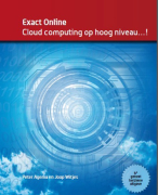Antwoorden januari - Exact online Cloud computing op hoog niveau 4e uitgave