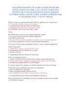 TEXAS IRRIGATOR LICENSE 2024 | ACCURATE REAL EXAM  VERSIONS WITH ACTUAL QUESTIONS AND DETAILED  ANSWERS AND A STUDY GUIDE | EXPERT VERIFIED FOR  GUARANTEED PASS | LATEST UPDATE