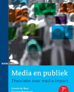 Media en publiek samenvatting hoofdstuk 1 t/m 10