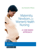 Test Bank Maternity and Pediatric Nursing 3rd Edition With Answer Key | All Graded A+ By Susan Ricci | Theresa Kyle | and Susan Carman