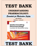 Test Bank Pharmacology A Patient Centered Nursing Process Approach 10th Edition by McCuistion