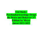 Test Bank For Pharmacology and the  Nursing Process 10th Edition – 2024|2025  All Chapters