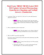 Test Bank For Pharmacology Clear and Simple A  Guide to Drug Classifications and Dosage  Calculations 4th Edition By Cynthia J. Watkins |  Chapter 1 – 20-Latest-2023-2024